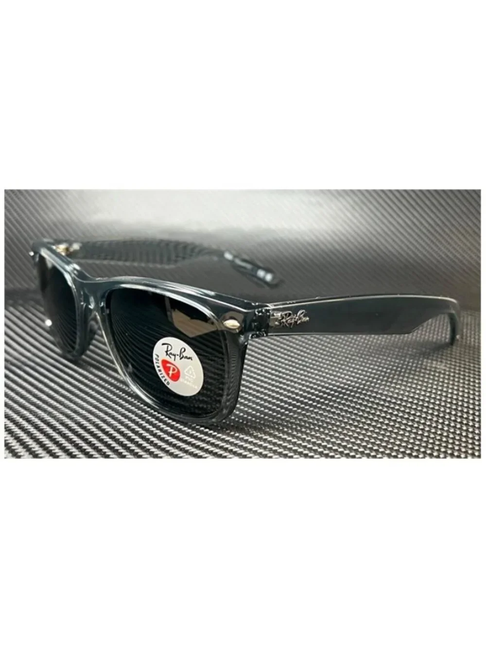 New Undisclosed Men Transparent Grey Sunglasses 55- 18- 145